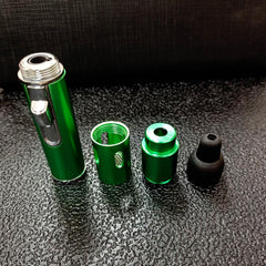 Green handheld lighter suitable for candles cigars cooking BBQs
