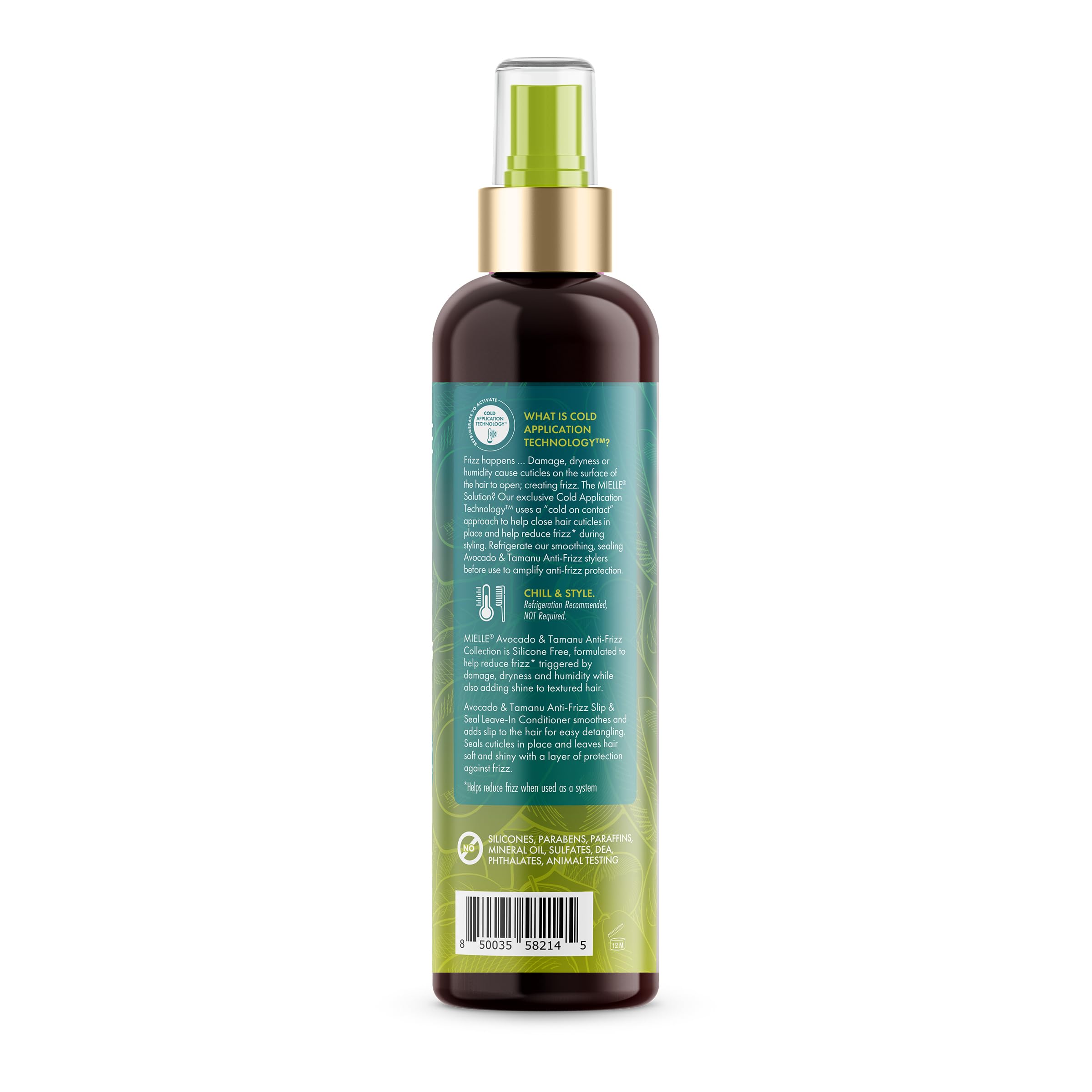 Hair leave-in spray 8 oz avocado tamanu from Mielle