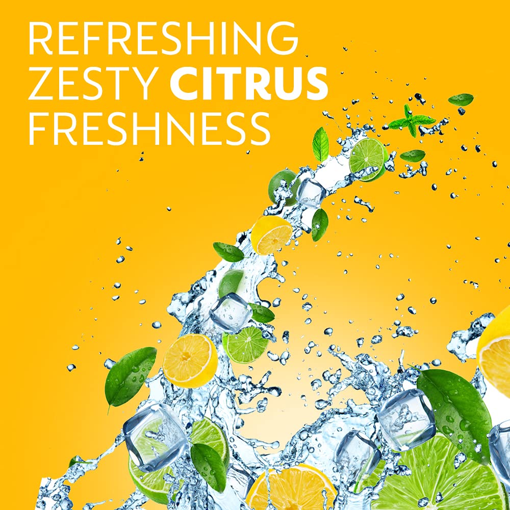 Dettol Lime Fresh 250ml shower gel label close up