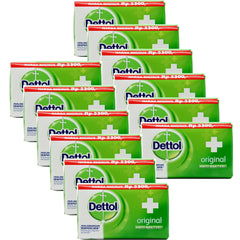 Dettol antibacterial hand and body bar soap Original 110 Gr packaging