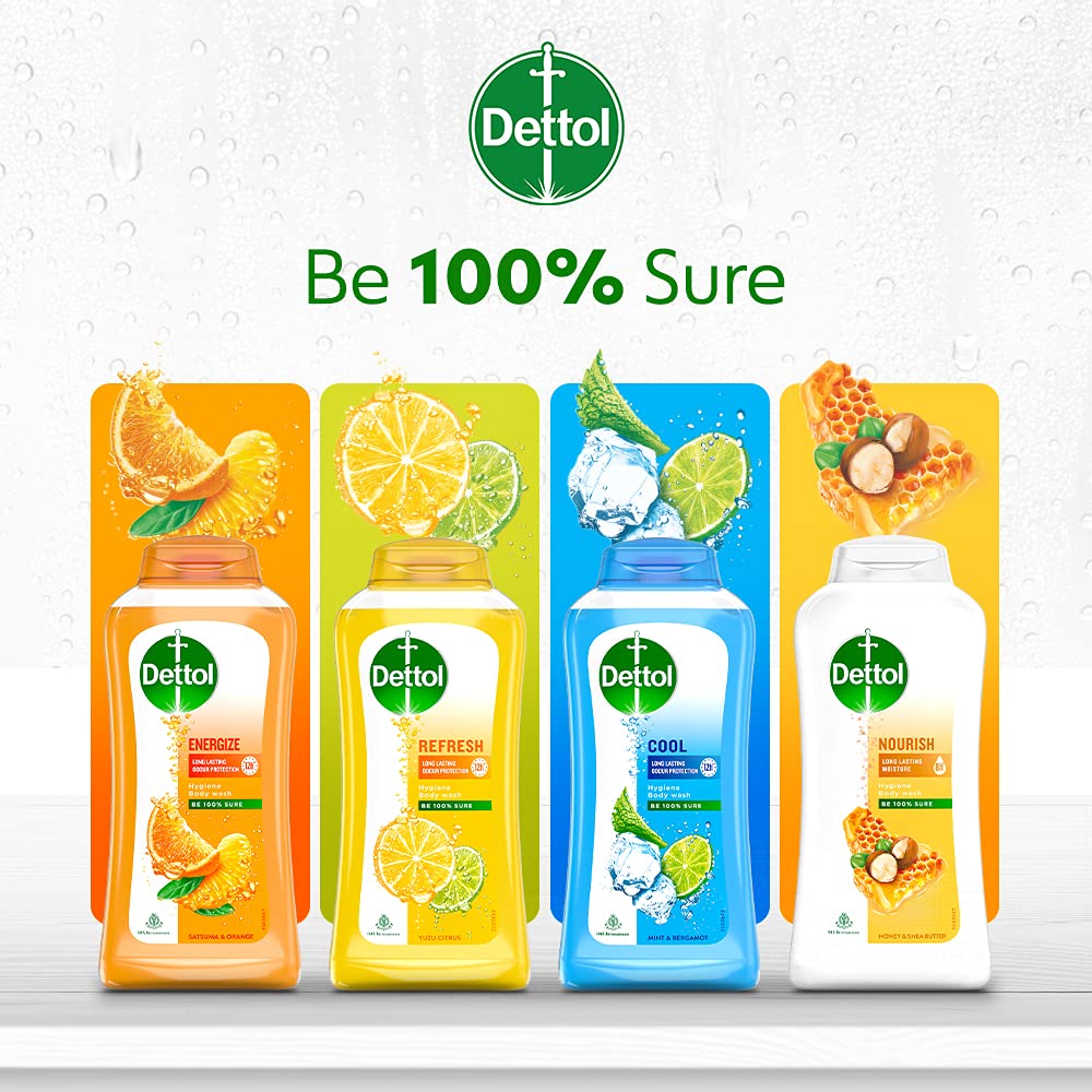 Dettol Lime Fresh 250ml bottle for both women and men