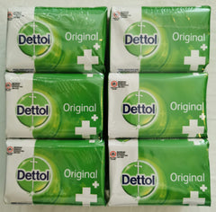 Dettol Original Antibacterial Soap 3.5 Ounce Pack of 6 bars