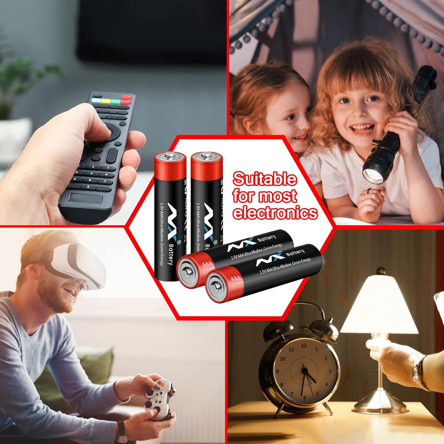 Wide compatibility with toys remotes keyboards clocks flashlights and more