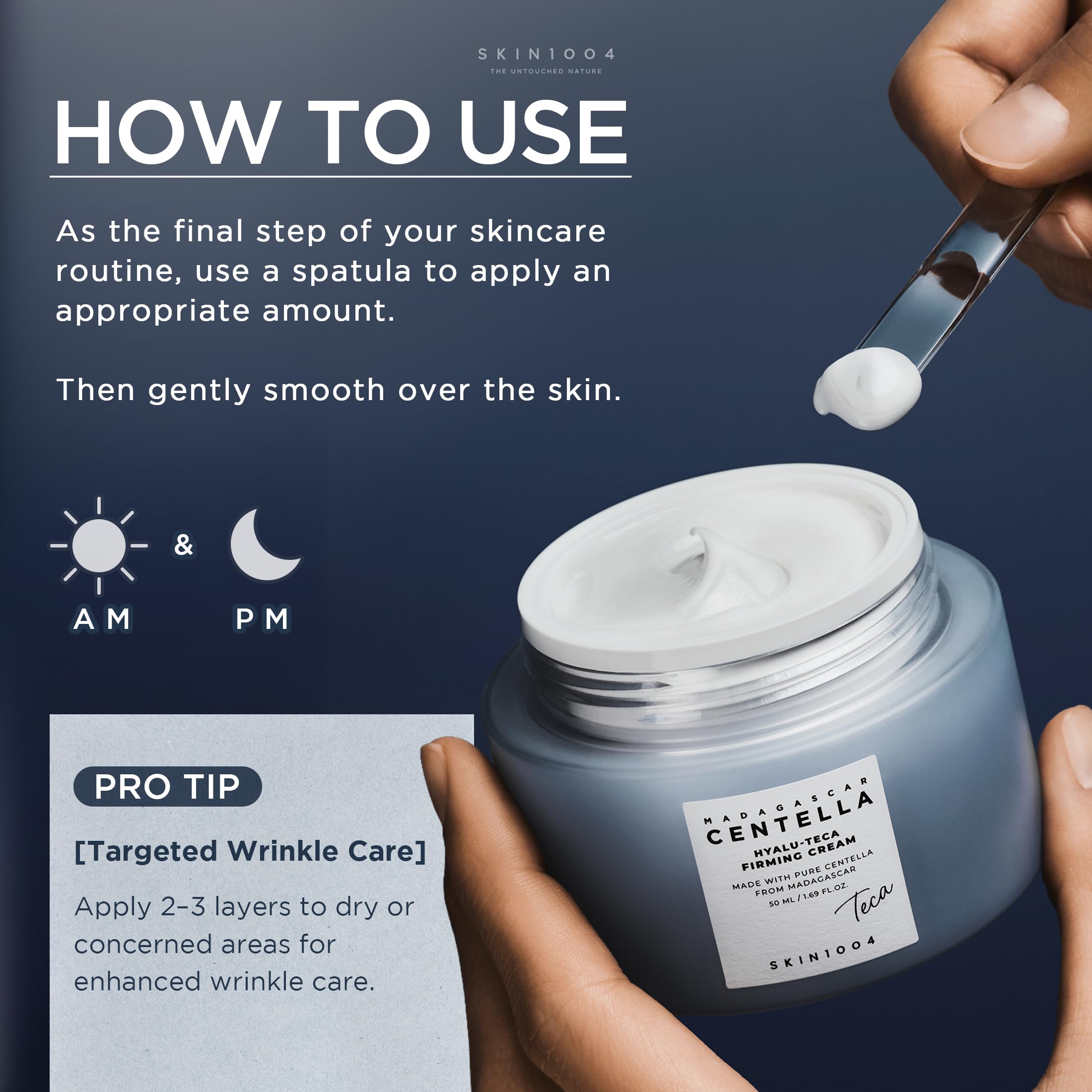 Korean skincare firming cream SKIN1004