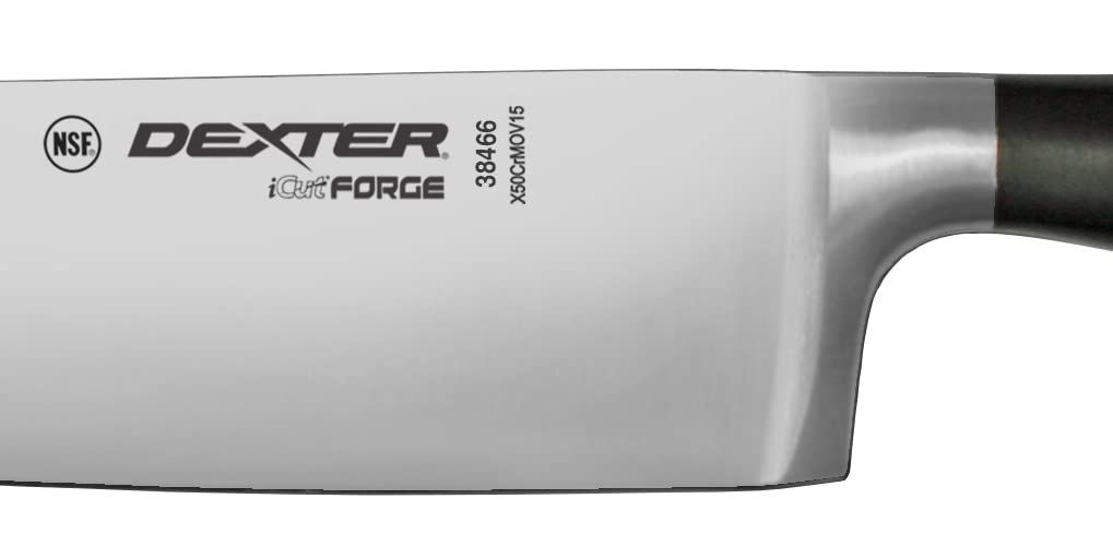 Dexter-Russell 38466 iCut-FORGE 10 inch chef knife deep choil for protection