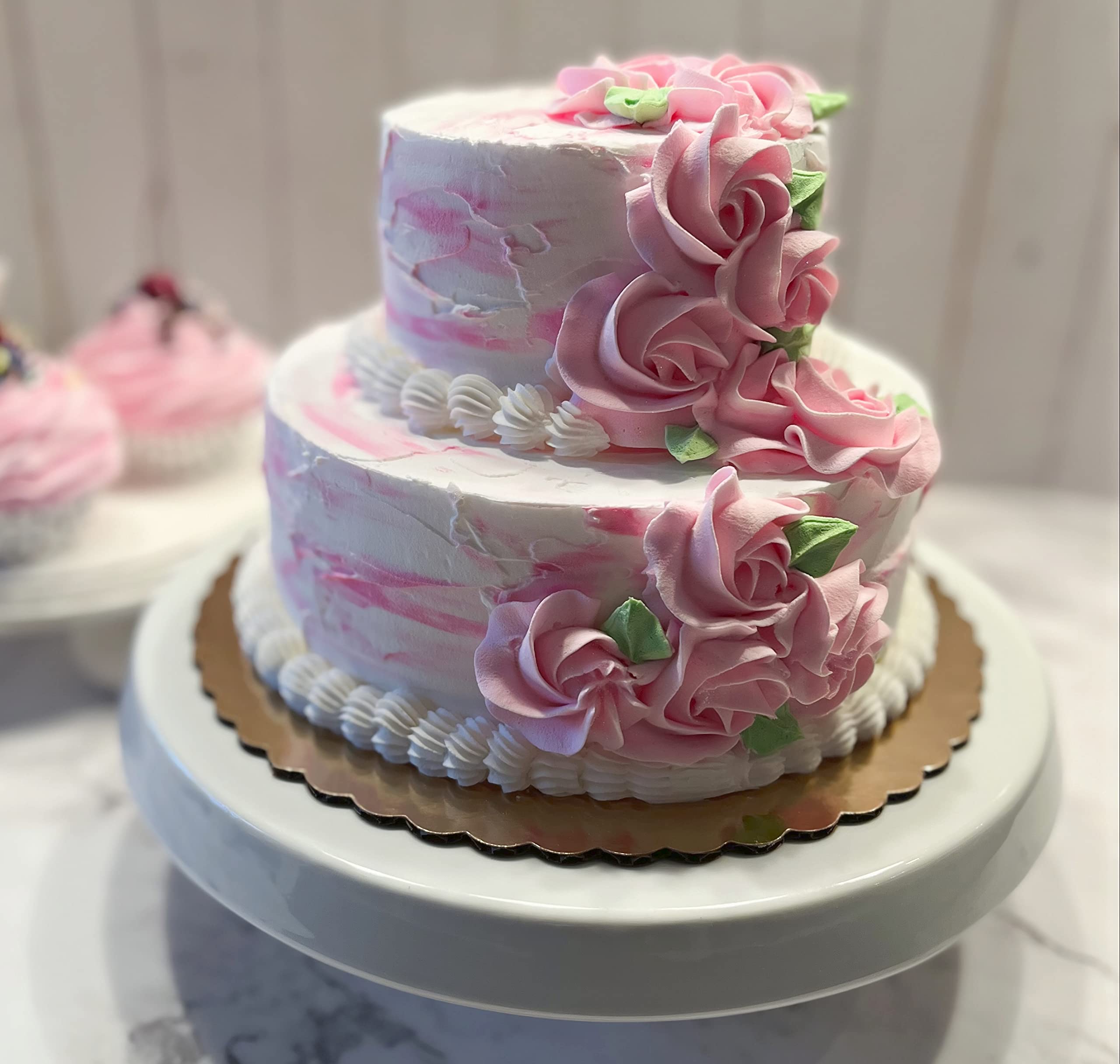 Handmade in the USA fake cake by Dezicakes
