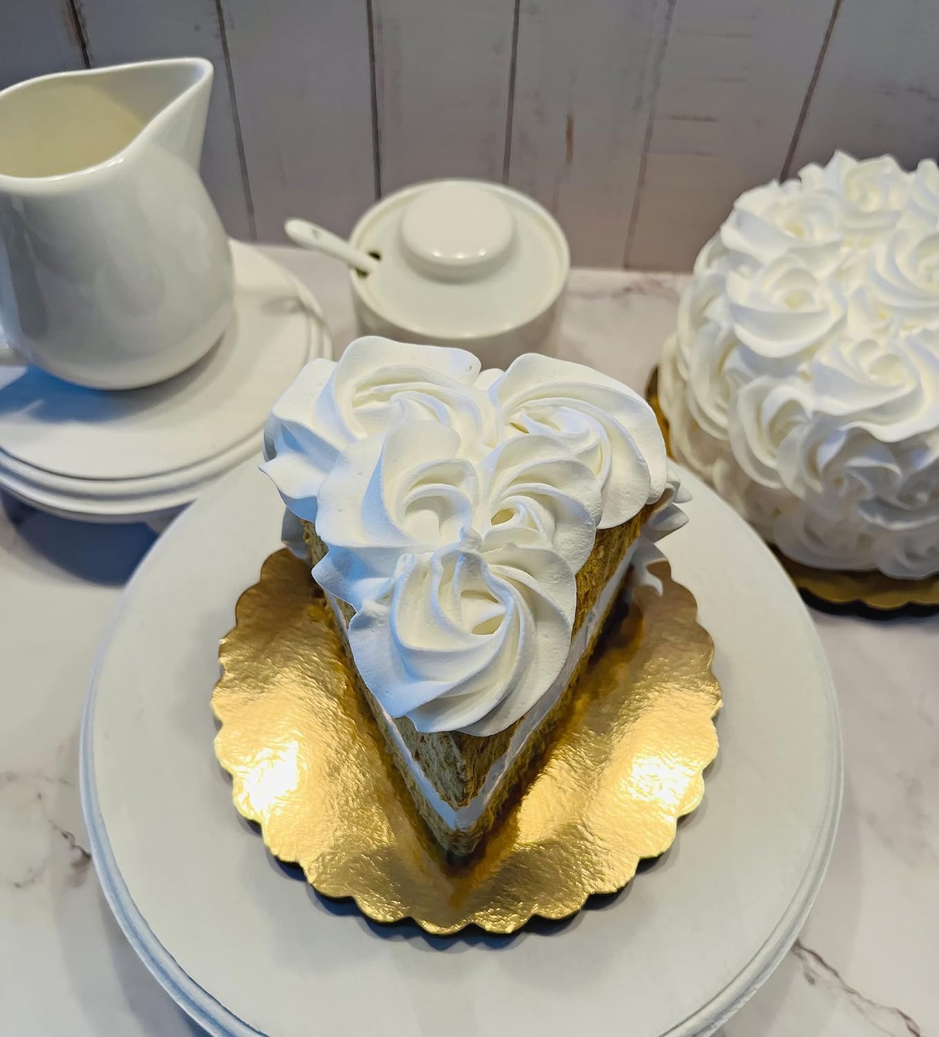 Fake cake slice for cake stand Dezicakes