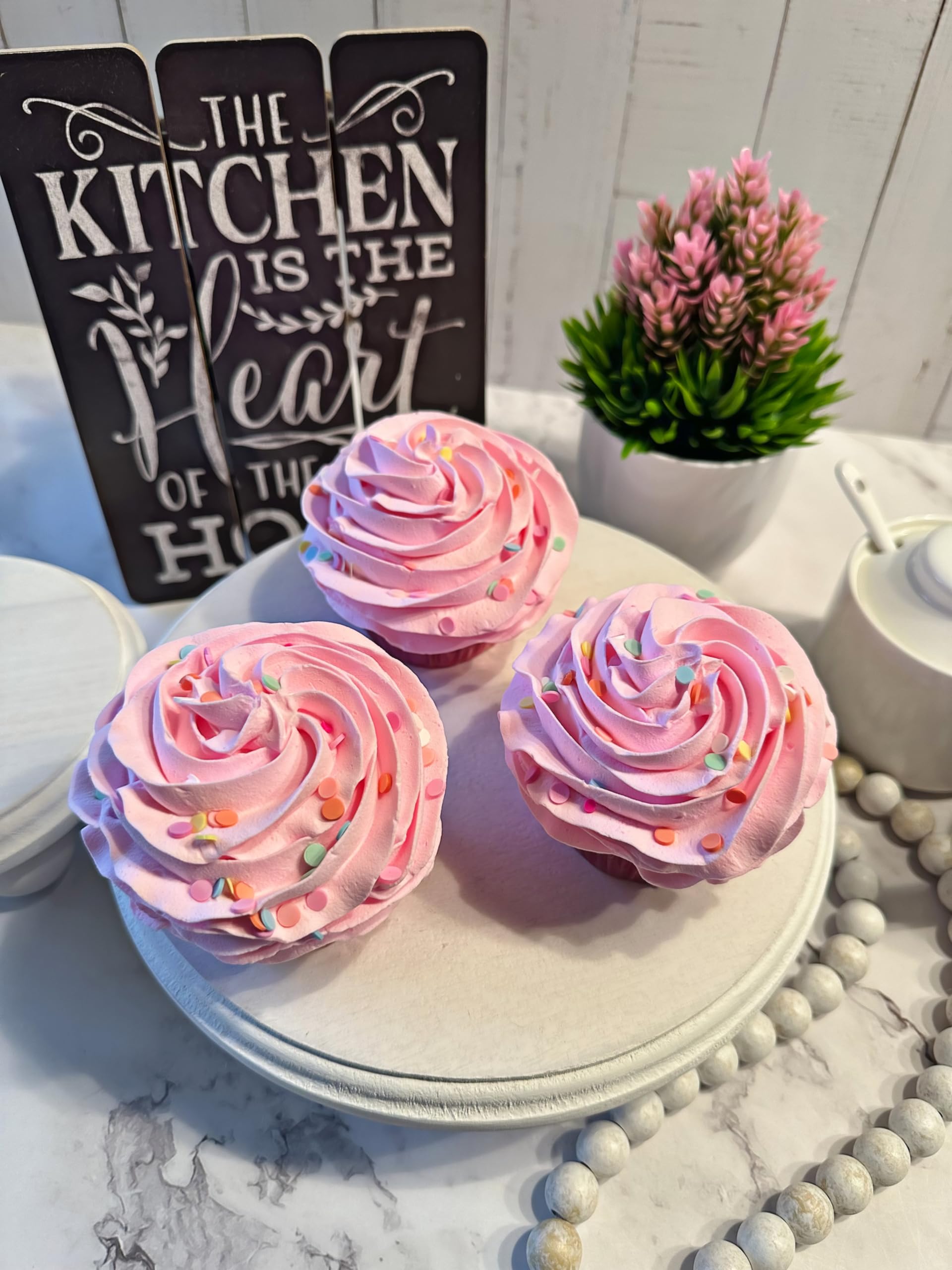 Made in USA Dezicakes handmade fake cupcakes