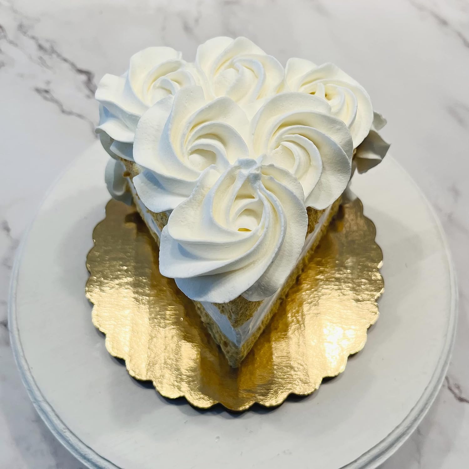 Dezicakes fake cake slice versatile decor piece