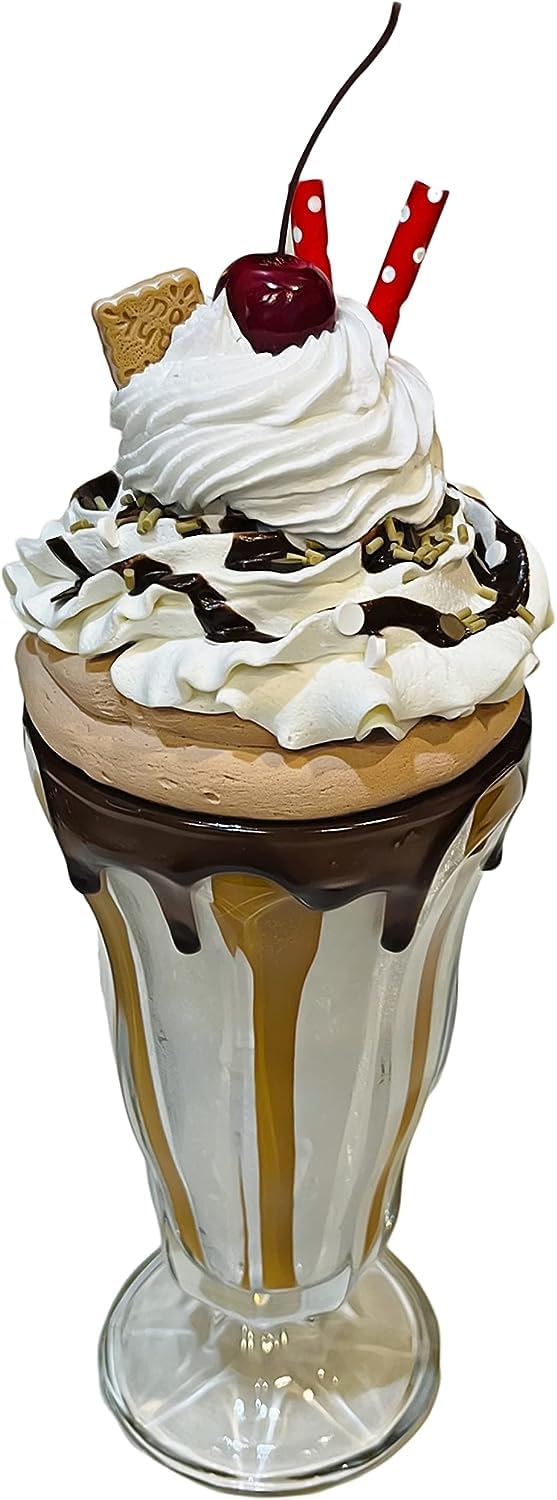 Dezicakes handmade fake milkshake for home decor