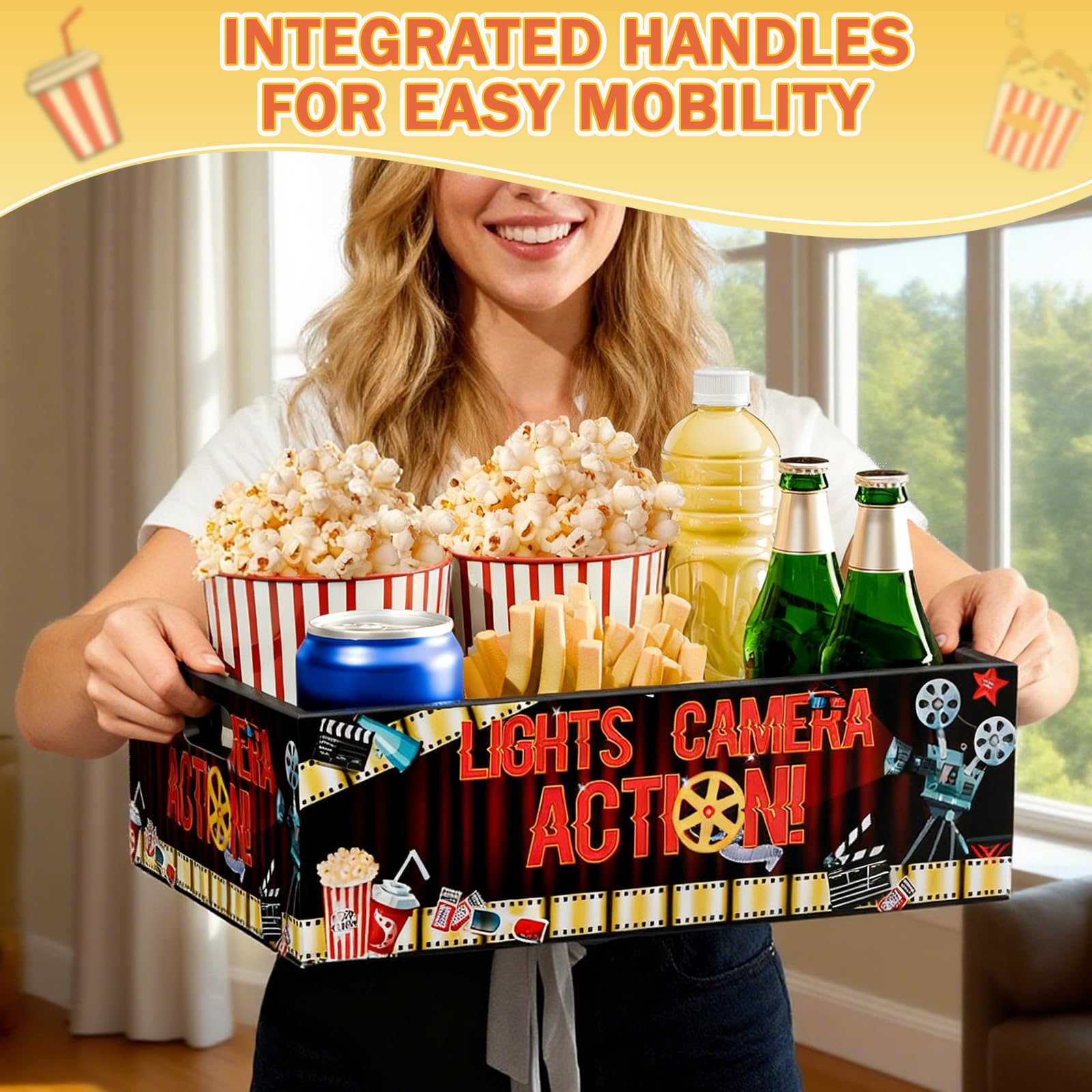 Detachable dividers and lightweight design for easy cleanup