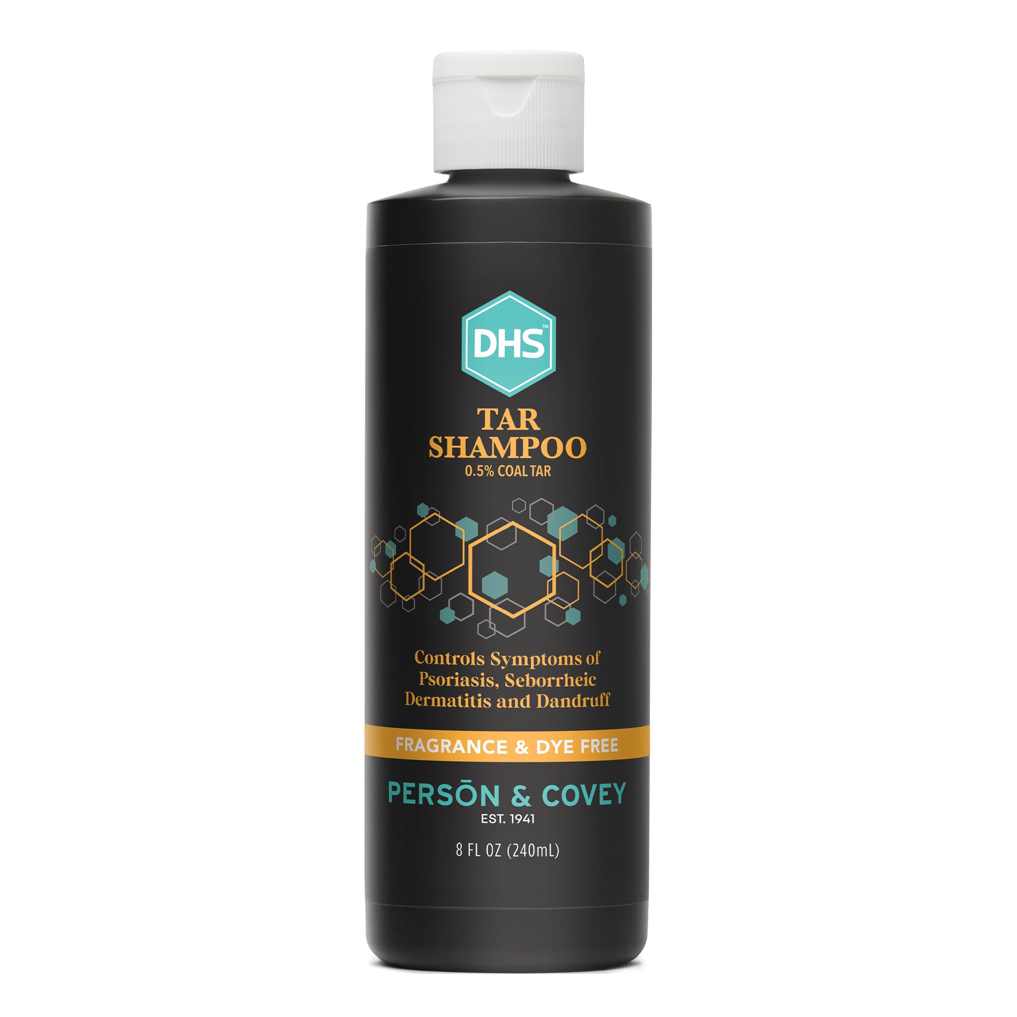 DHS Tar Shampoo 8 Oz bottle