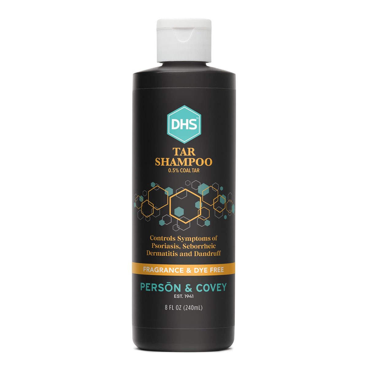 DHS Tar Shampoo 8 Oz bottle