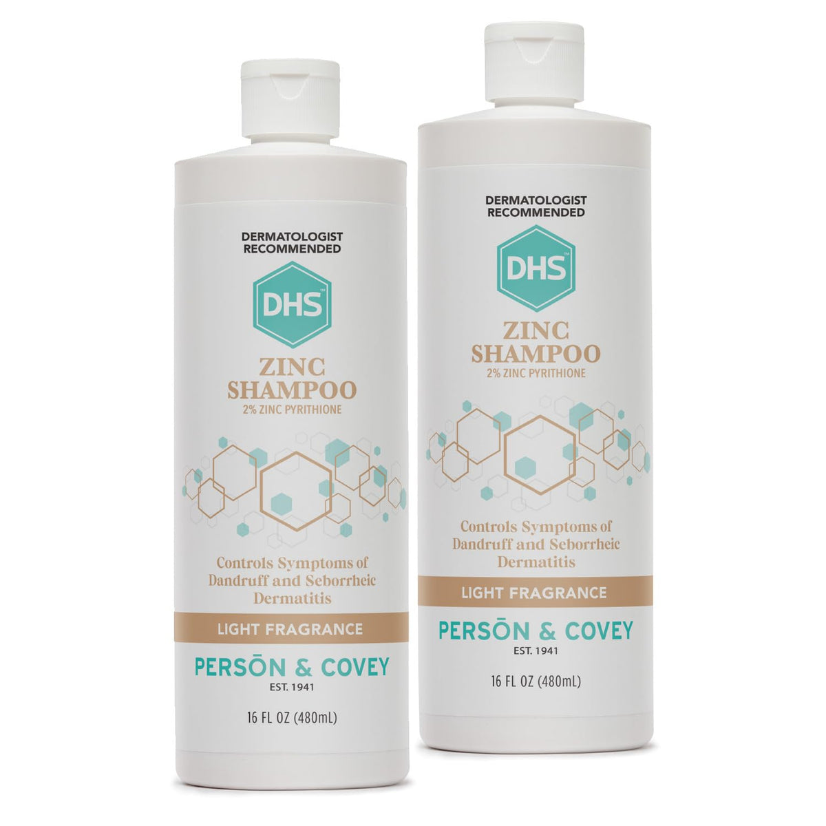 DHS Zinc Shampoo bottle 16 oz pack of 2