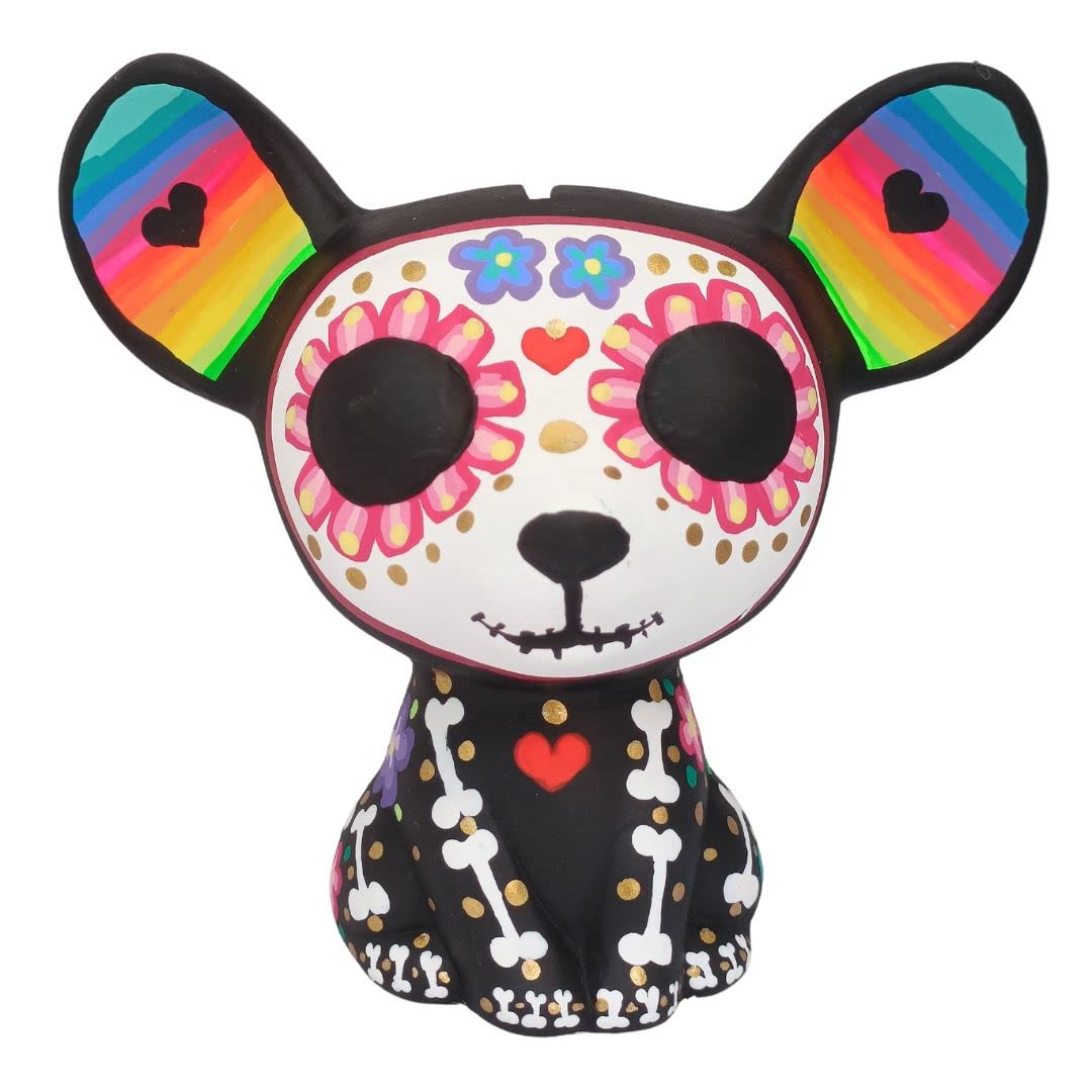 Pet memorial Chihuahua Dia de Muertos decor figure