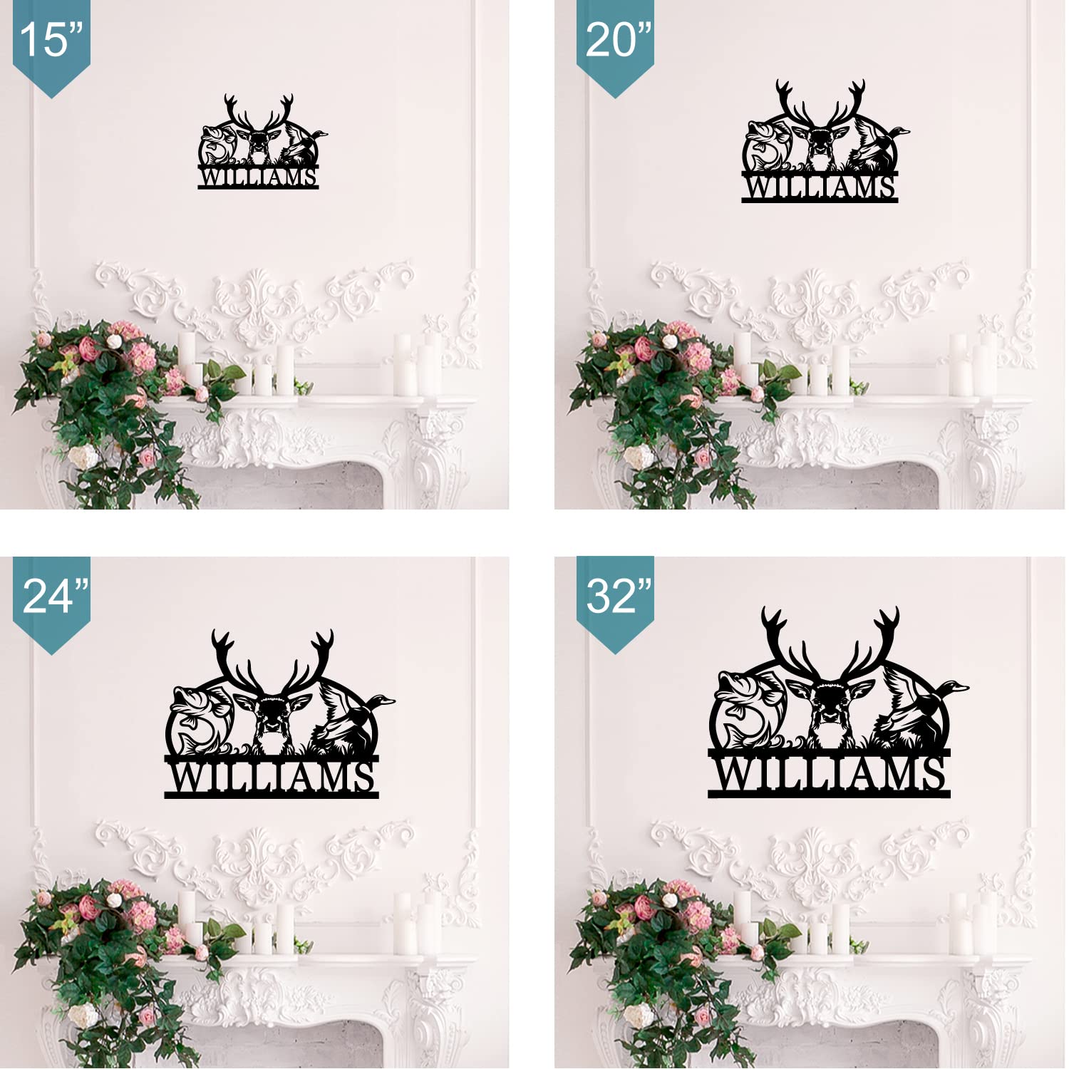 rust resistant waterproof outdoor wall decor