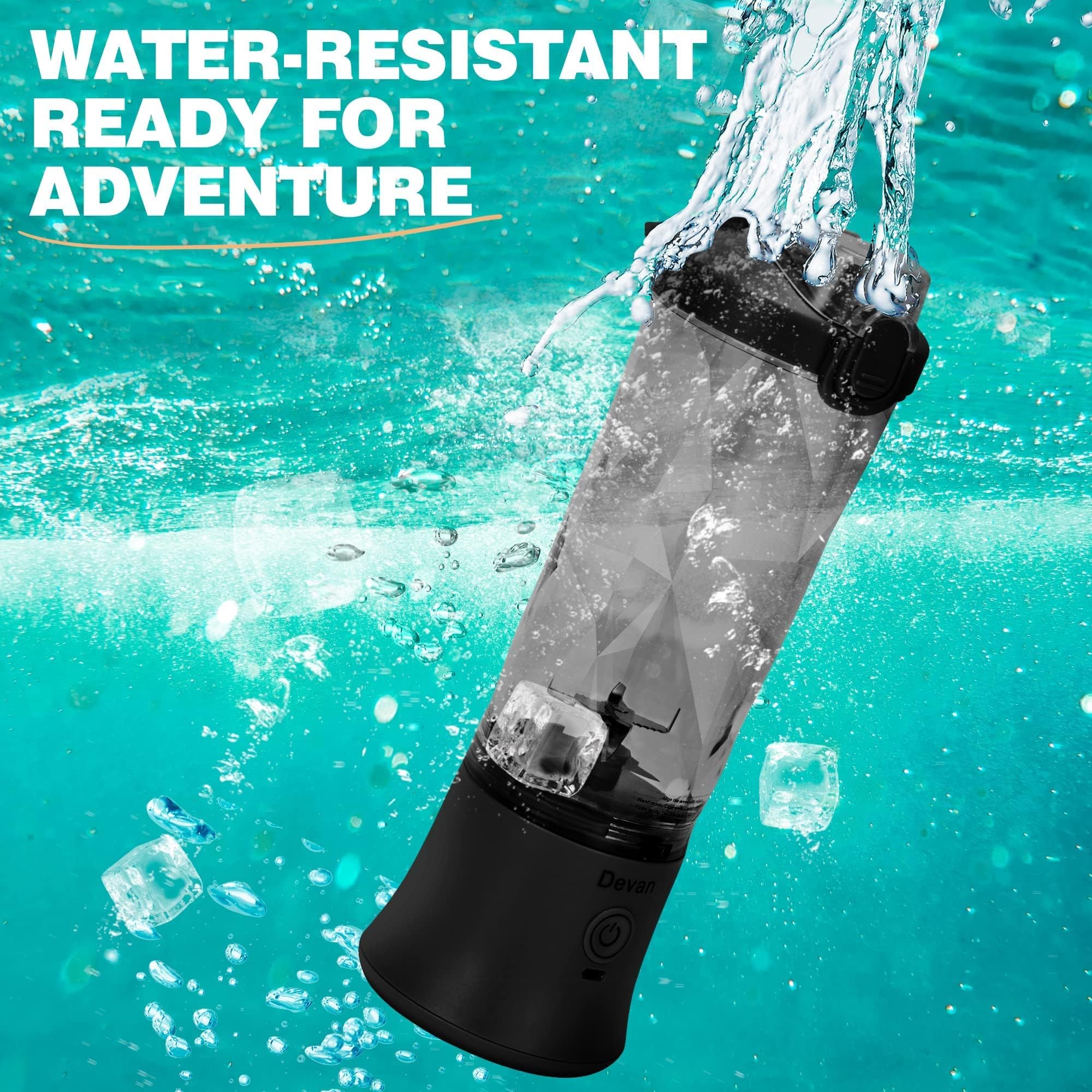 IPx67 waterproof portable blender for beach or pool use