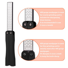 Diamond surface sharpening with ABS handle