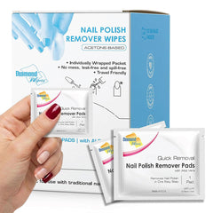 Diamond Wipes Nail Polish Remover Wipes packaging