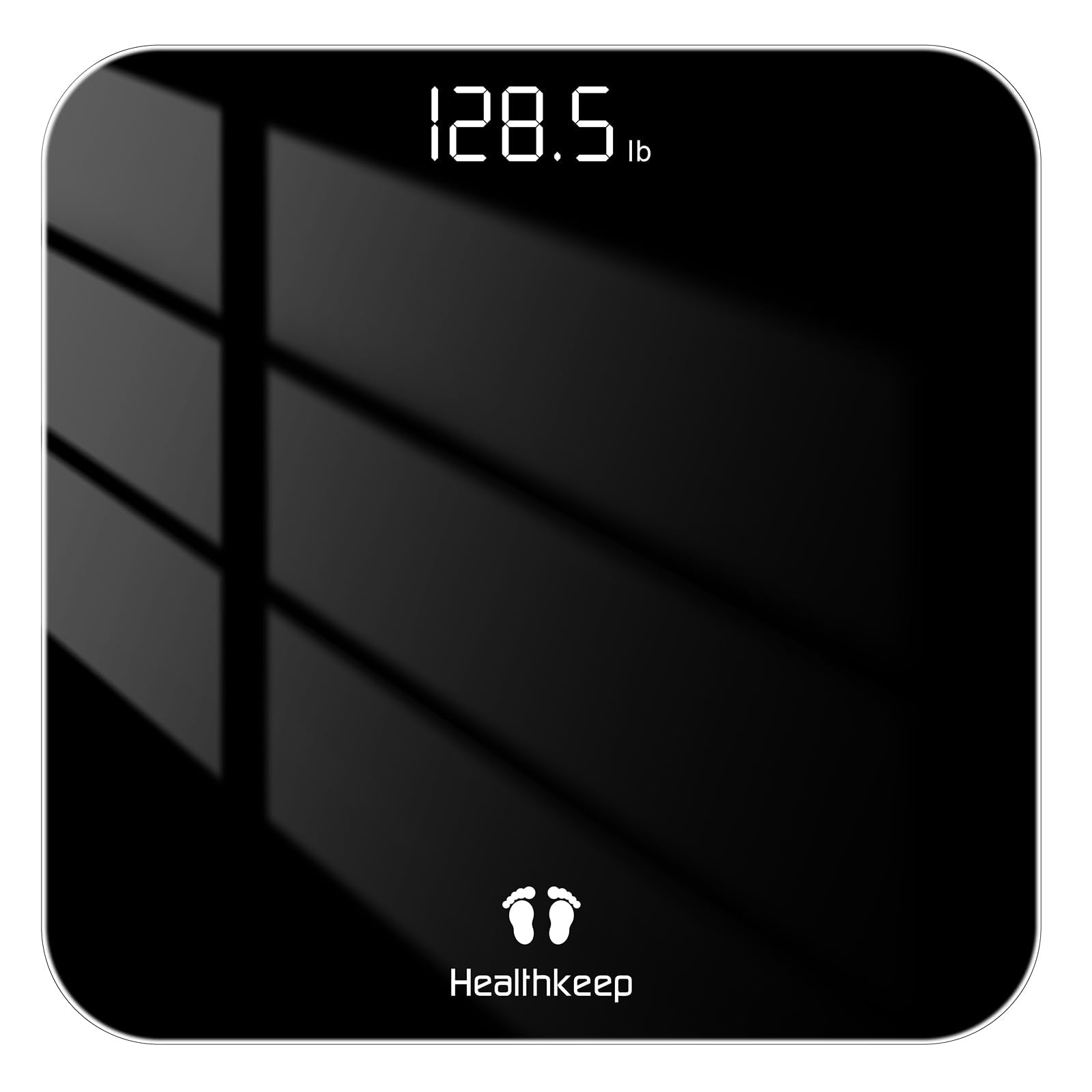Digital bathroom scale body weight with 4 G-Sensors