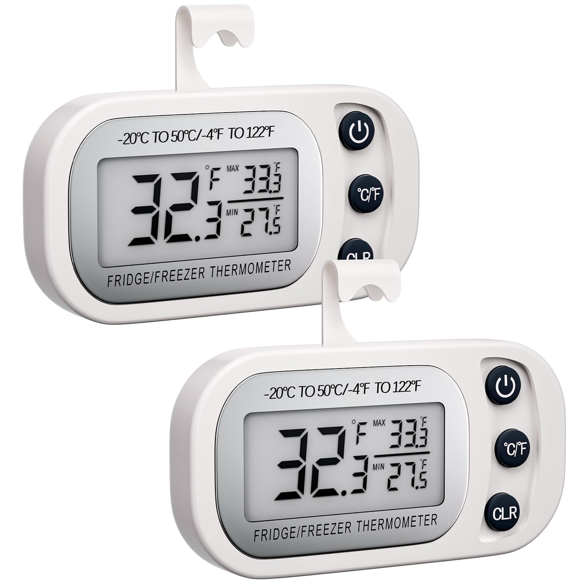 Two-unit Digital Frigerator Thermometer 2 Pack