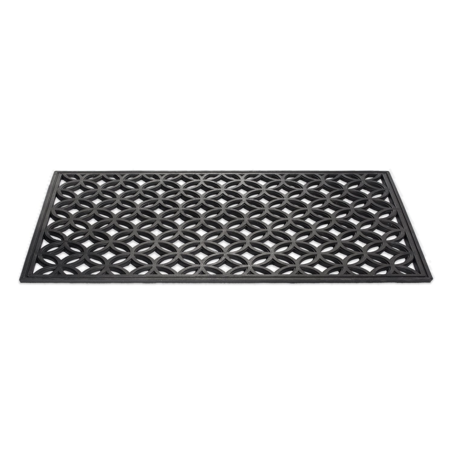 DII nonslip rubber doormat lattice 18x30