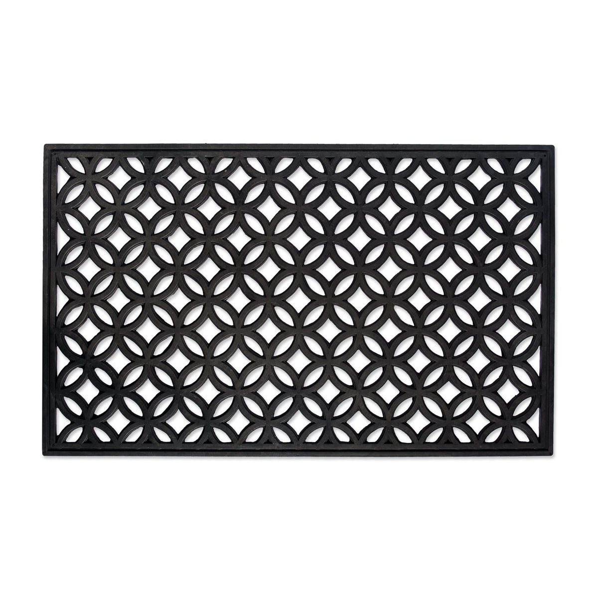 DII rubber doormat all weather lattice 18x30 front door