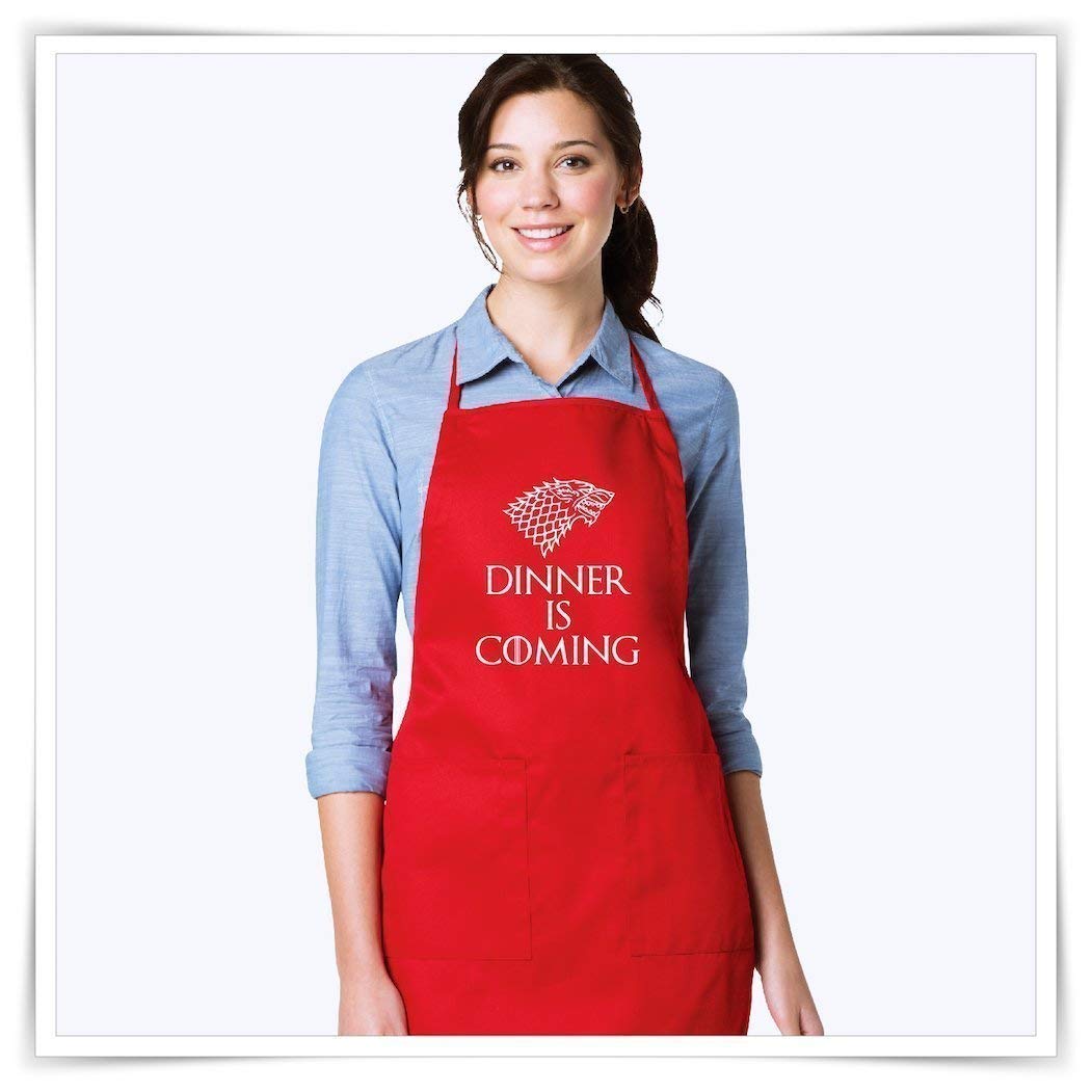 Dinner Is Coming Serving Apron product image 6