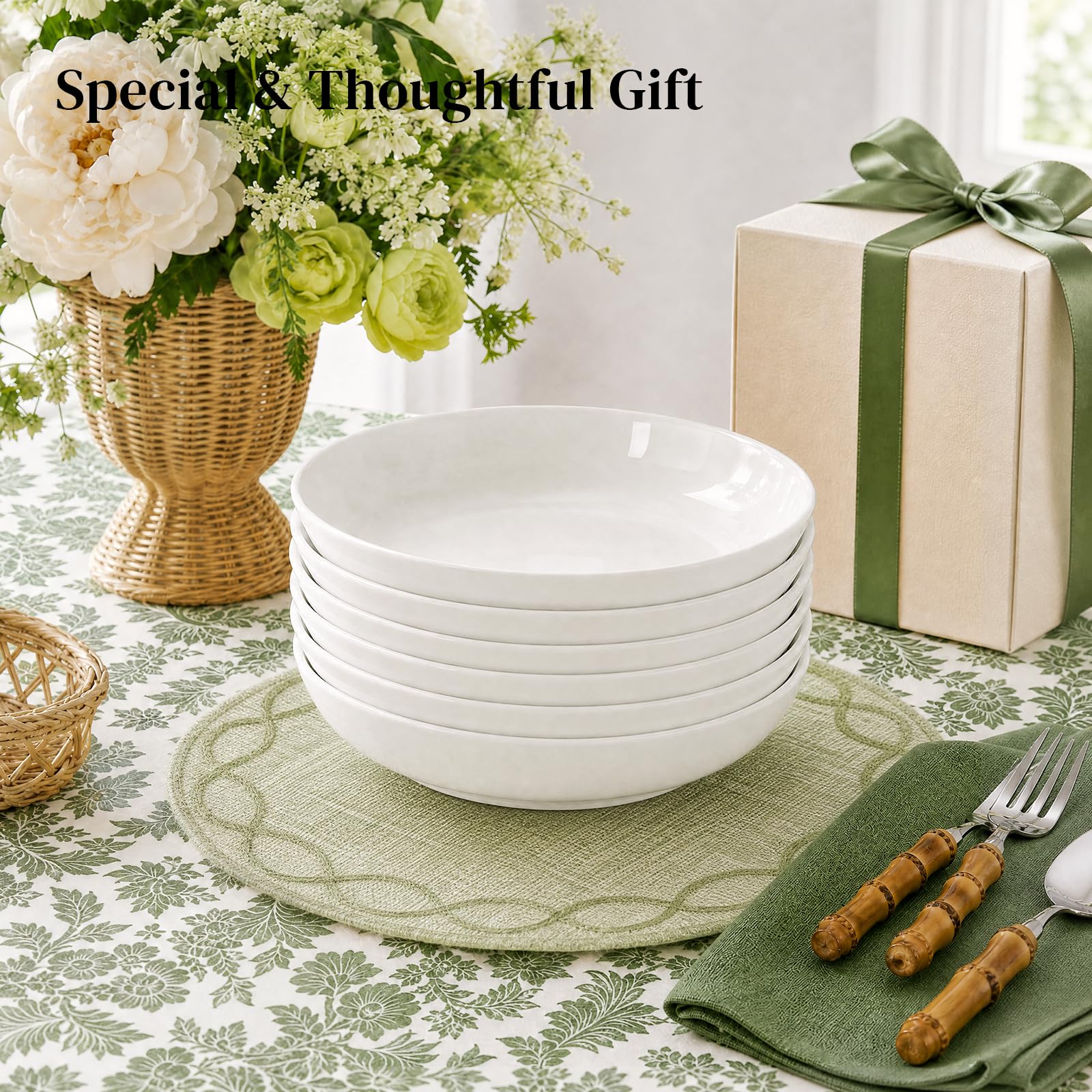 Versatile serving bowls for dinner and casual entertaining