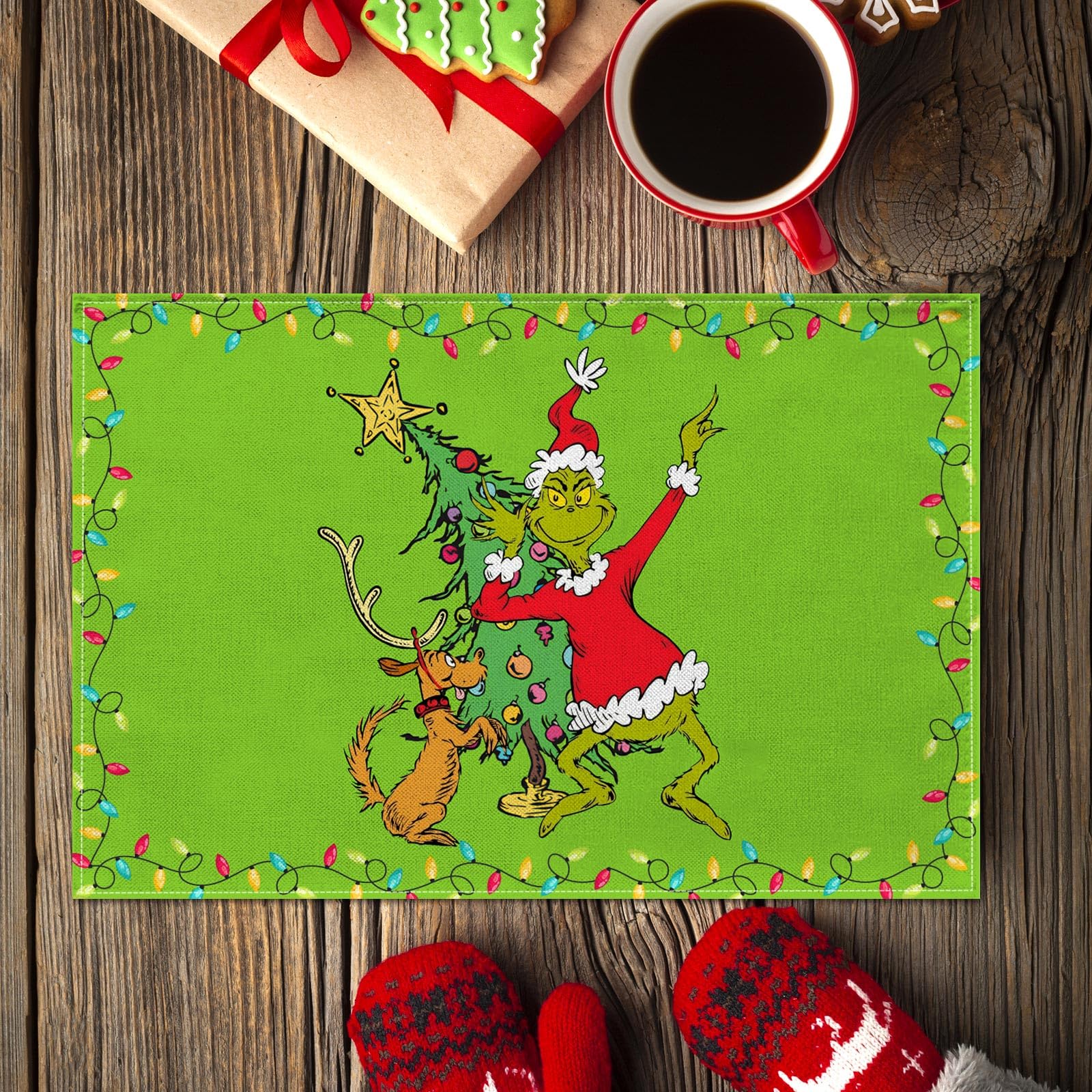 linen placemats 11.8x17.7 inches