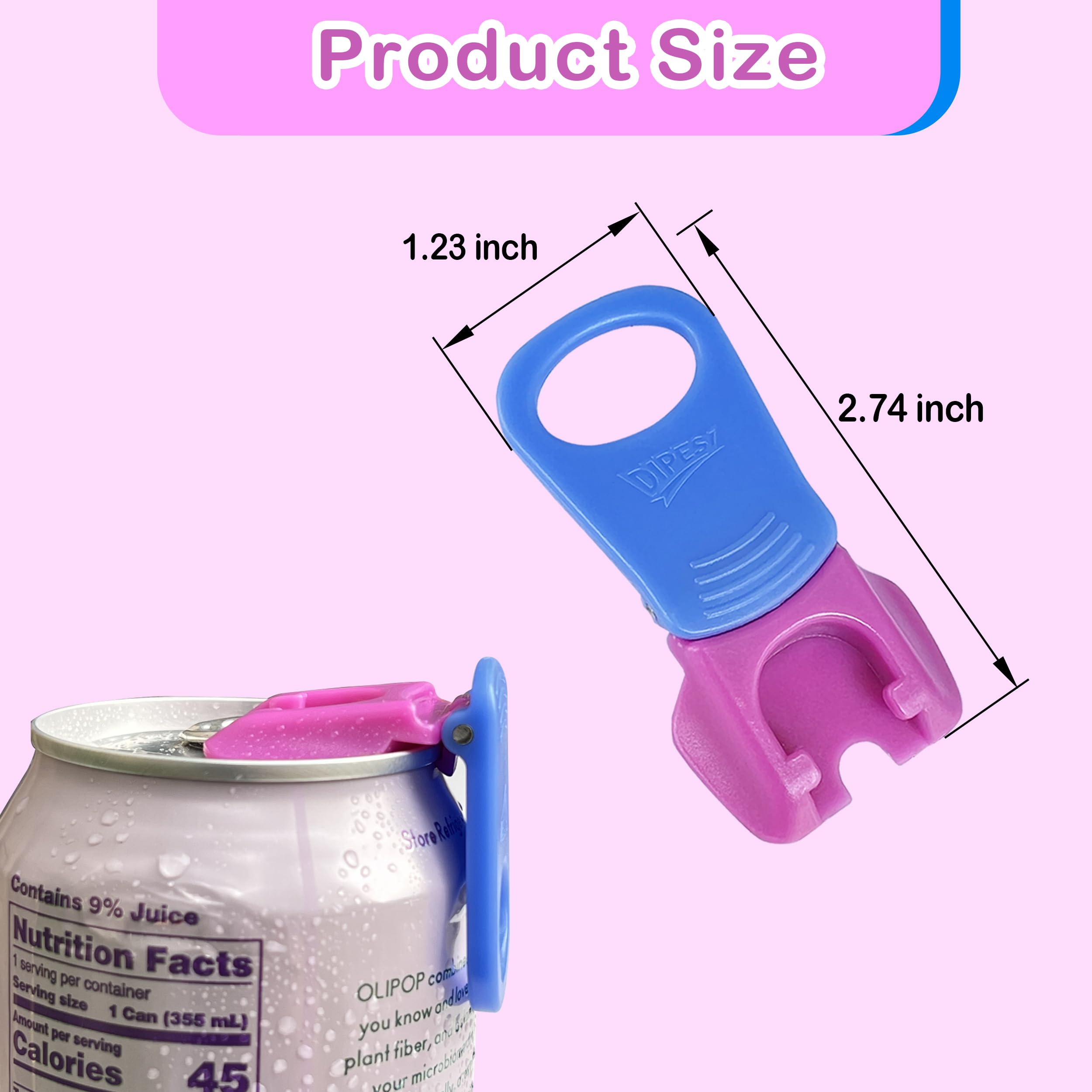 DIPESI foldable reusable BPA-free plastic caps