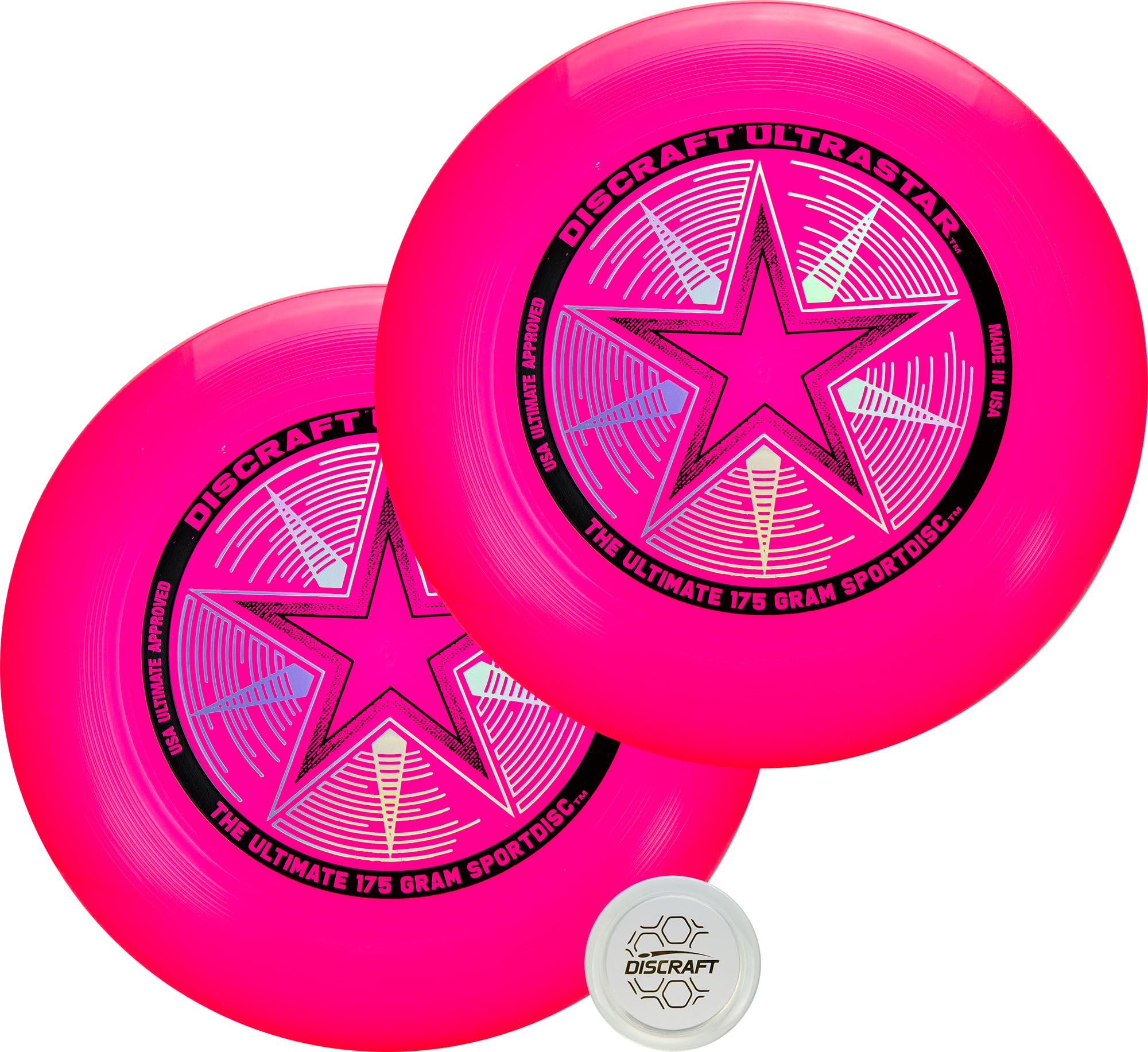 Discraft Ultrastar Sportdisc 175g Ultimate Flying Disc Pink product image