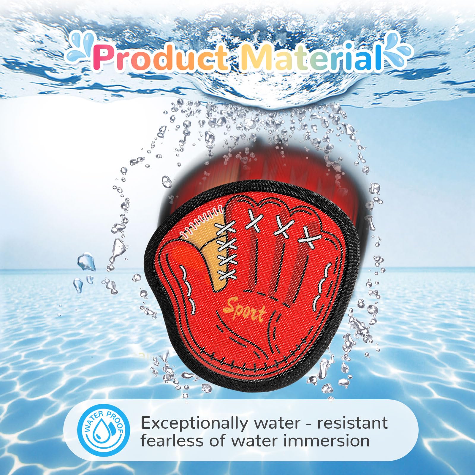 Sticky ball design lets paddles cling for quick catches and less chasing