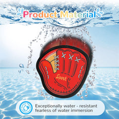 Sticky ball design lets paddles cling for quick catches and less chasing