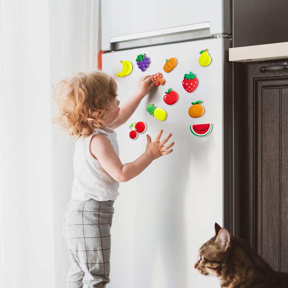 Dishwasher and whiteboard magnets for versatile magnetic surfaces