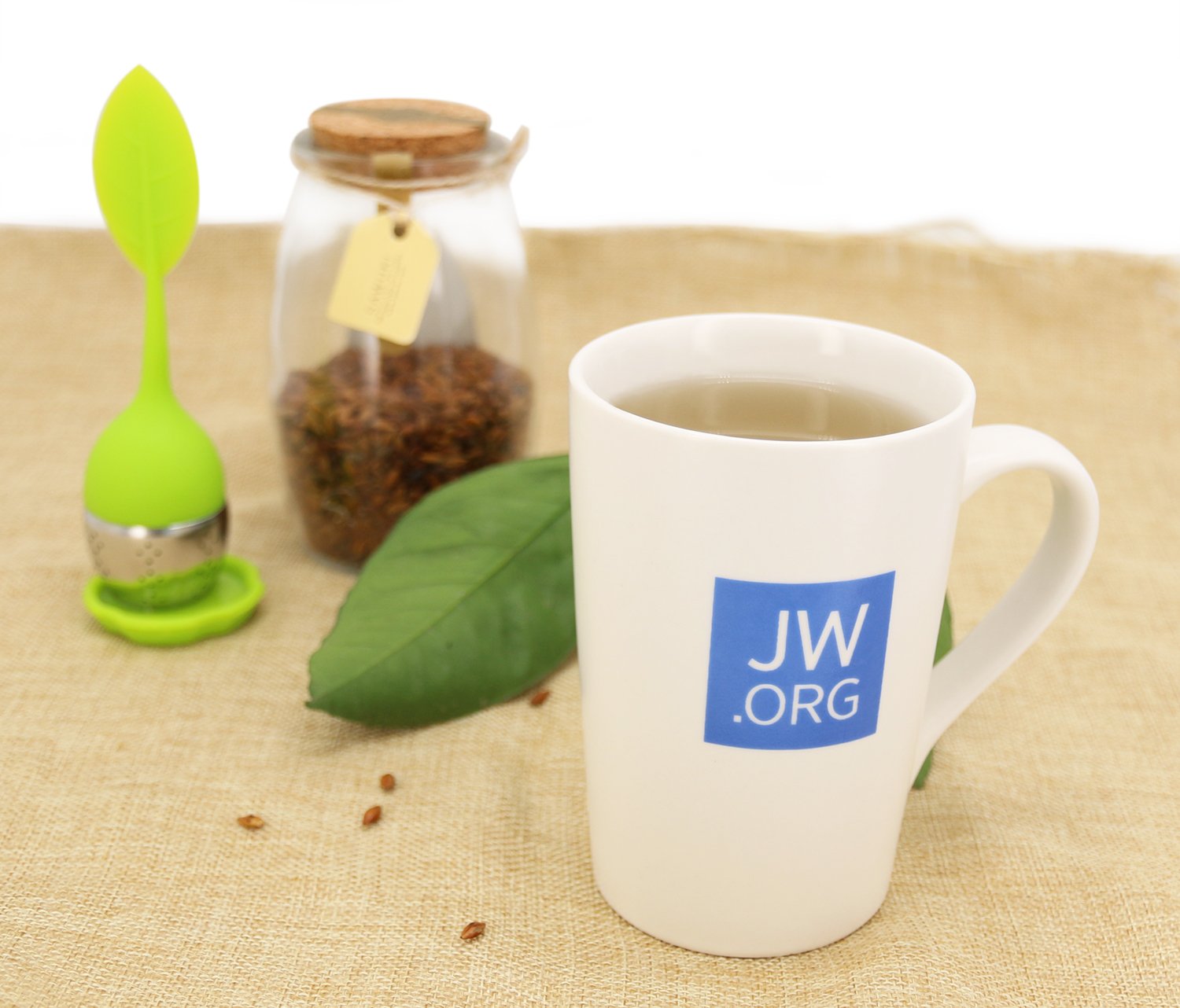 12 ounce white ceramic mug TONOS ministry supplies