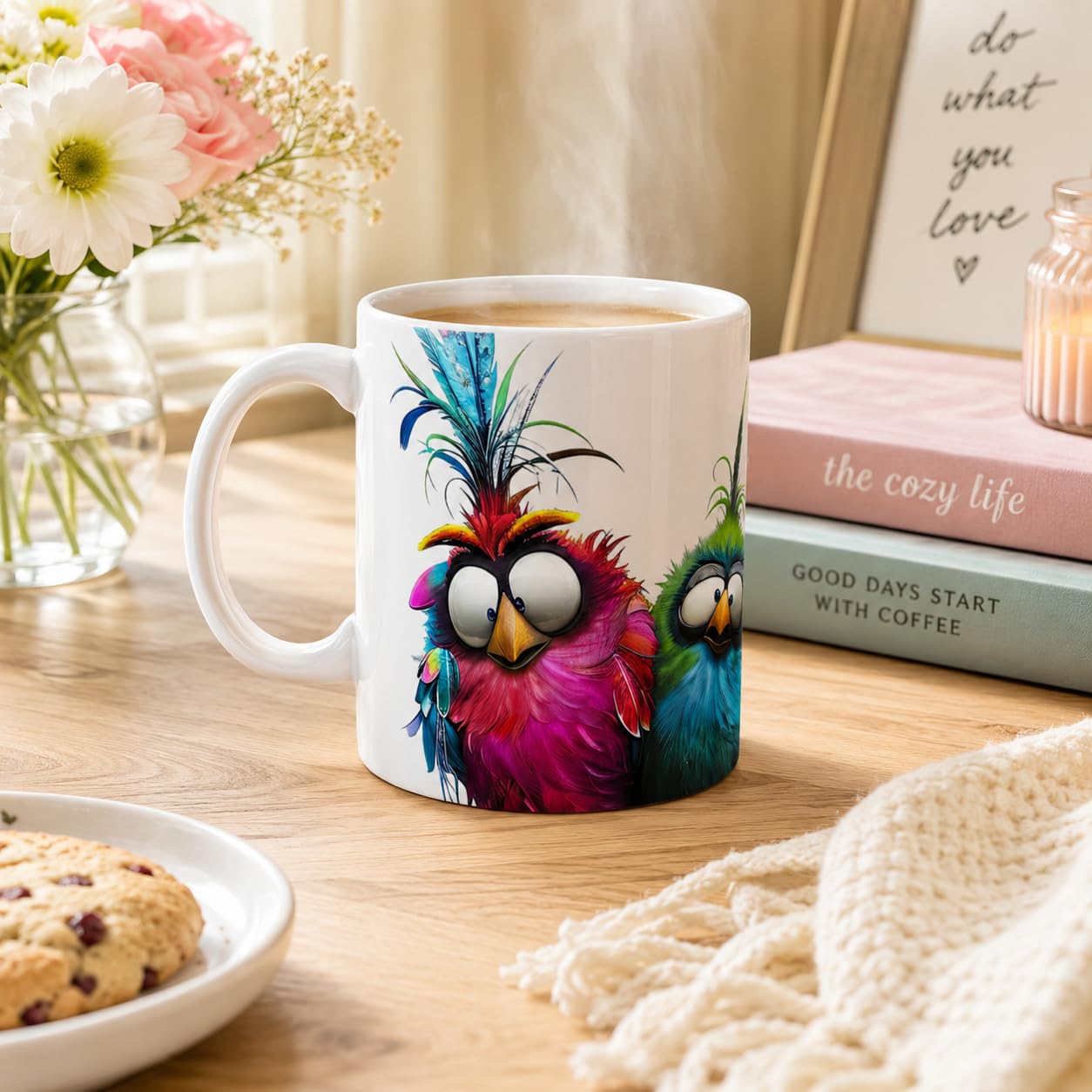 Dishwasher and microwave safe mug