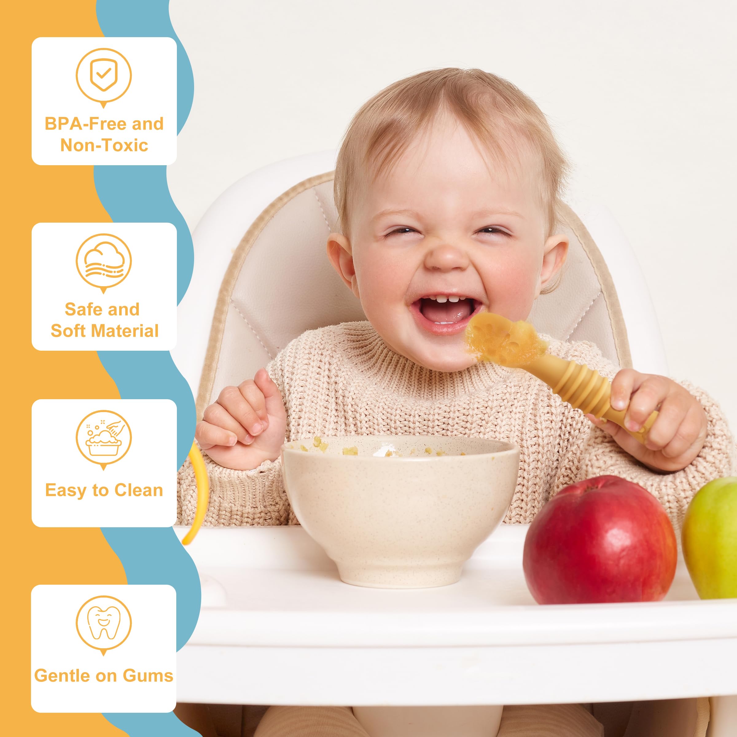 Cucharas para Bebes for Solids and Purees