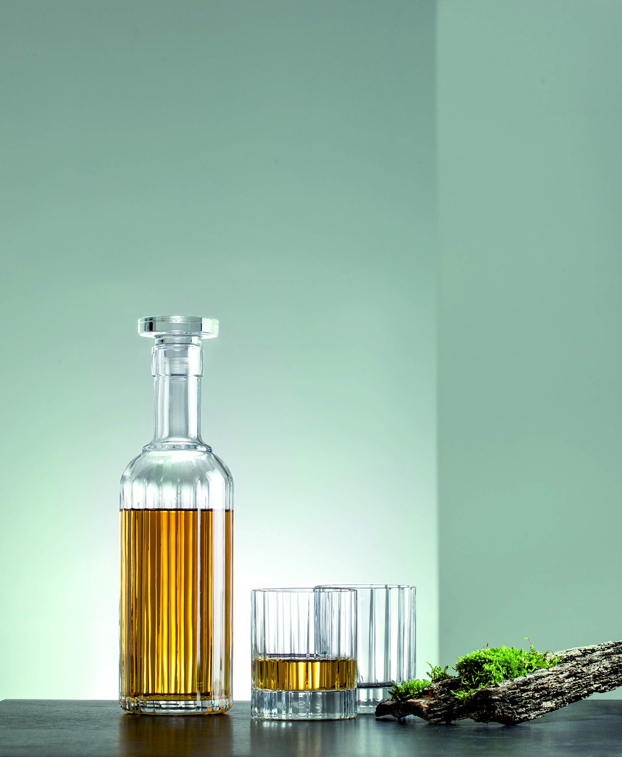 faceted design bottle for home bar