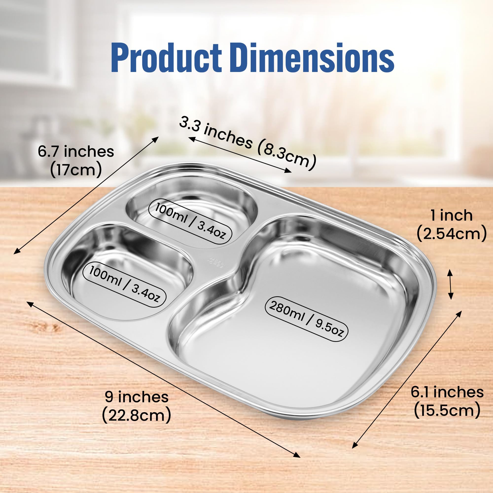 Non-porous surface resists odors and soapy aftertaste