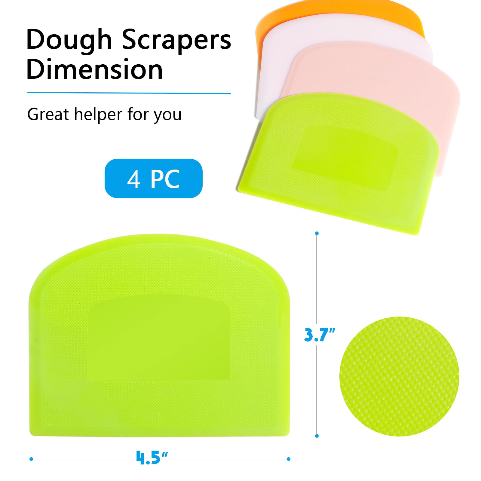 Versatile kitchen tool for bread cake dough icing fondant