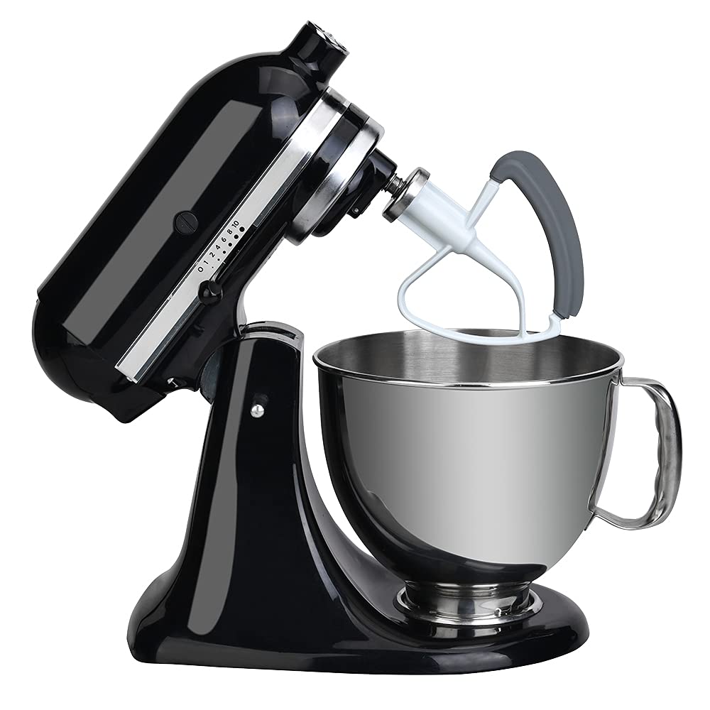 Dishwasher safe beater attachment for tilt-head mixer cleanup