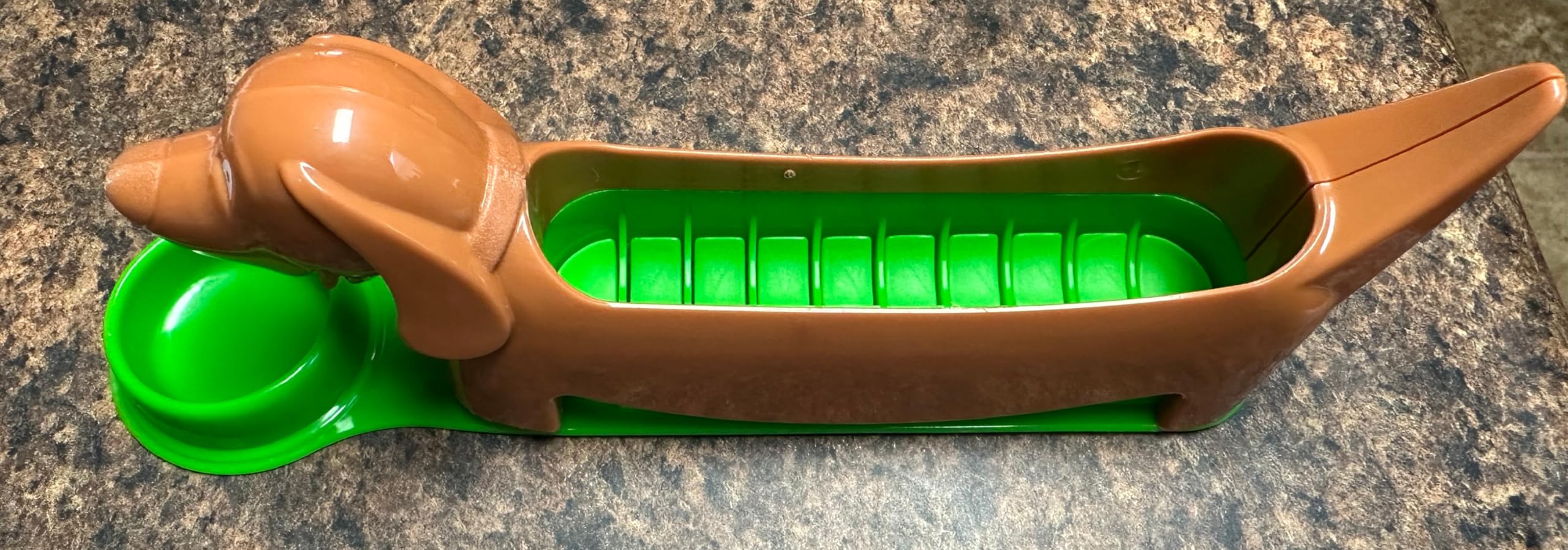 Dishwasher safe hot dog slicer product image