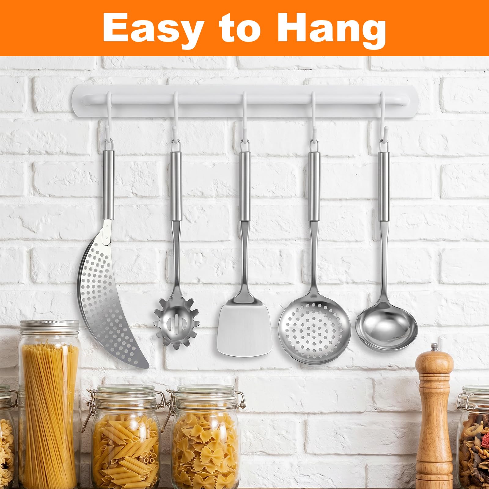 Dishwasher safe pot strainer for quick cleanup