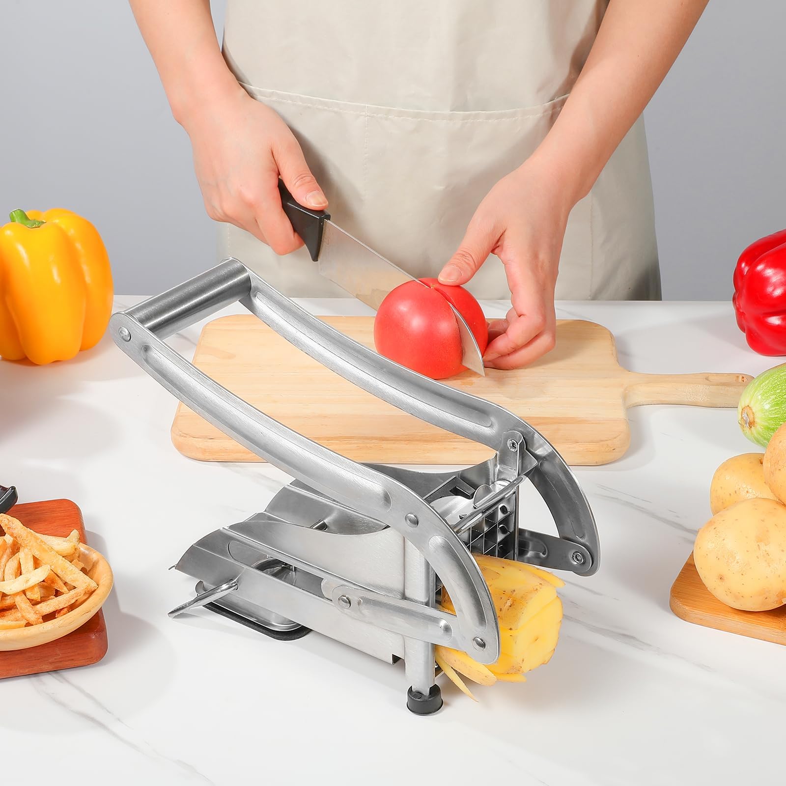 Rust-resistant stainless steel construction for durability