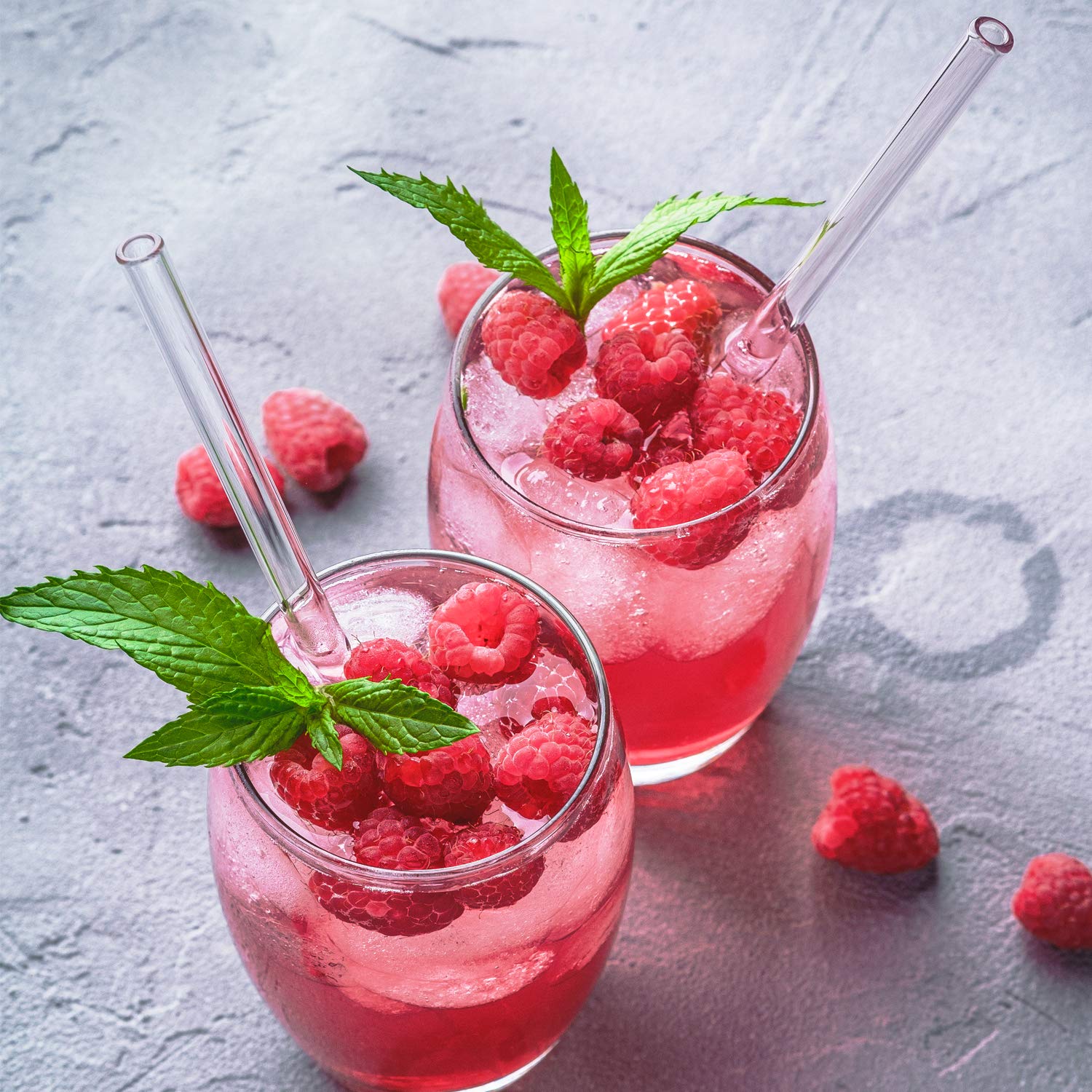 eco friendly reusable glass drinking straws