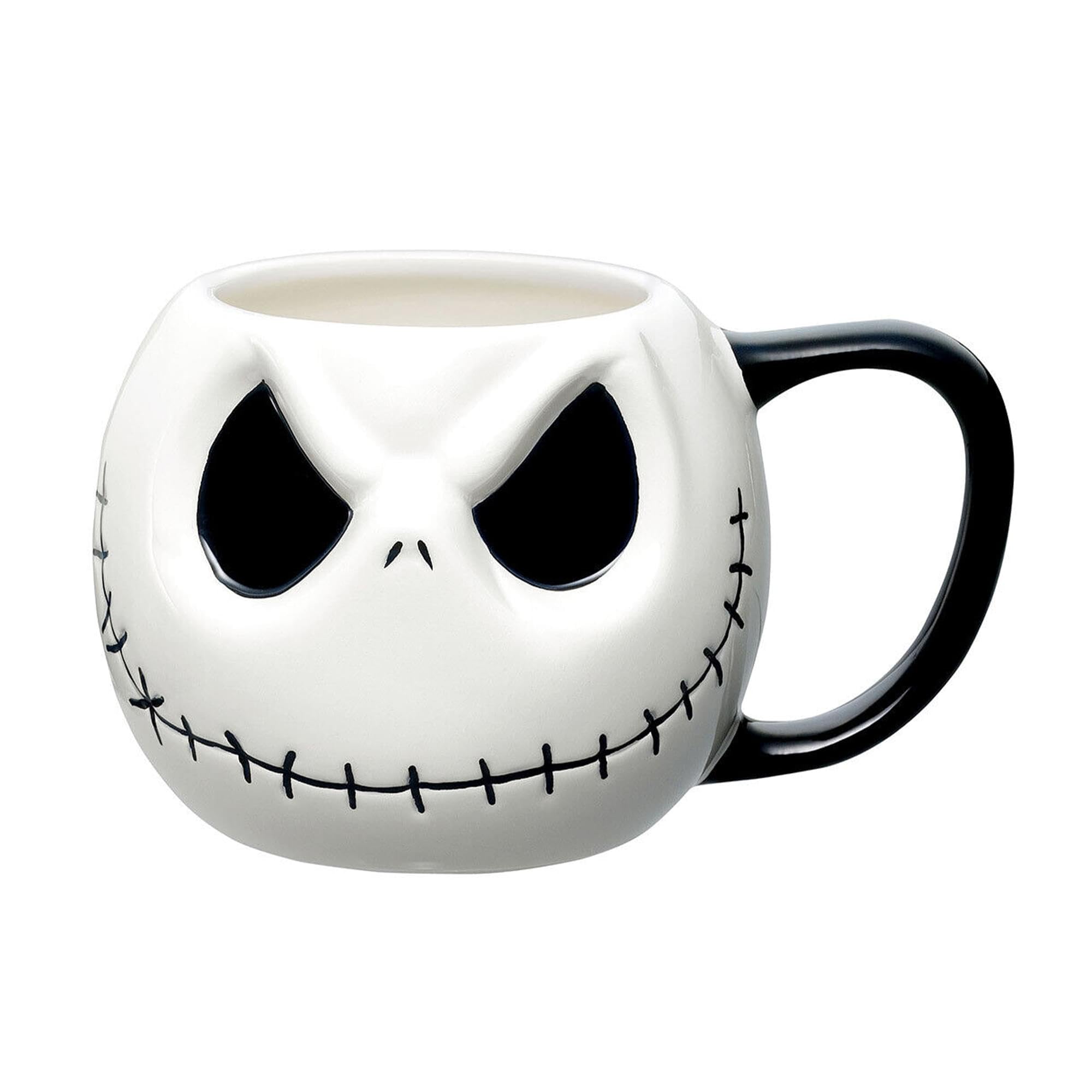 Disney Jack Skellington mug featuring Jack's face