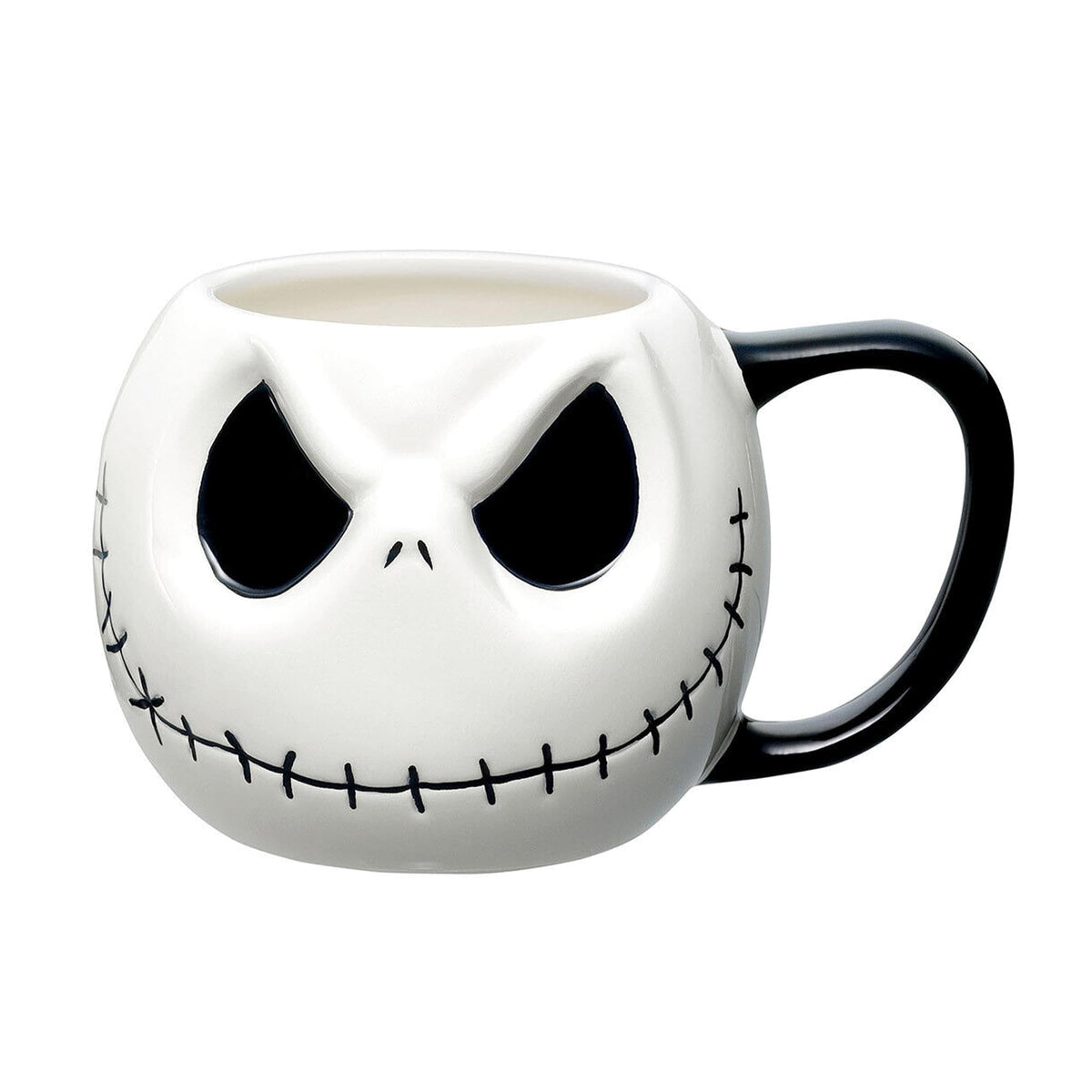 Disney Jack Skellington mug featuring Jack's face