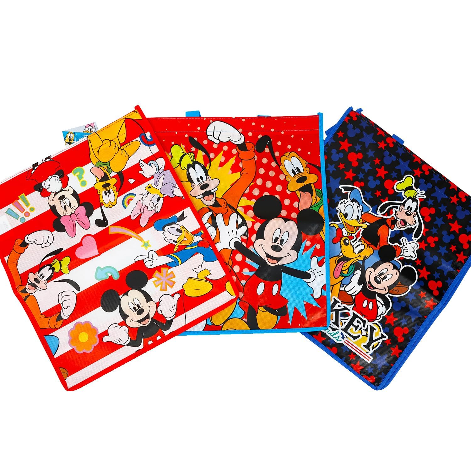 Disney Mickey Mouse tote bag large size non woven 2-pack