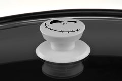 Tempered glass lid shown with slow cooker